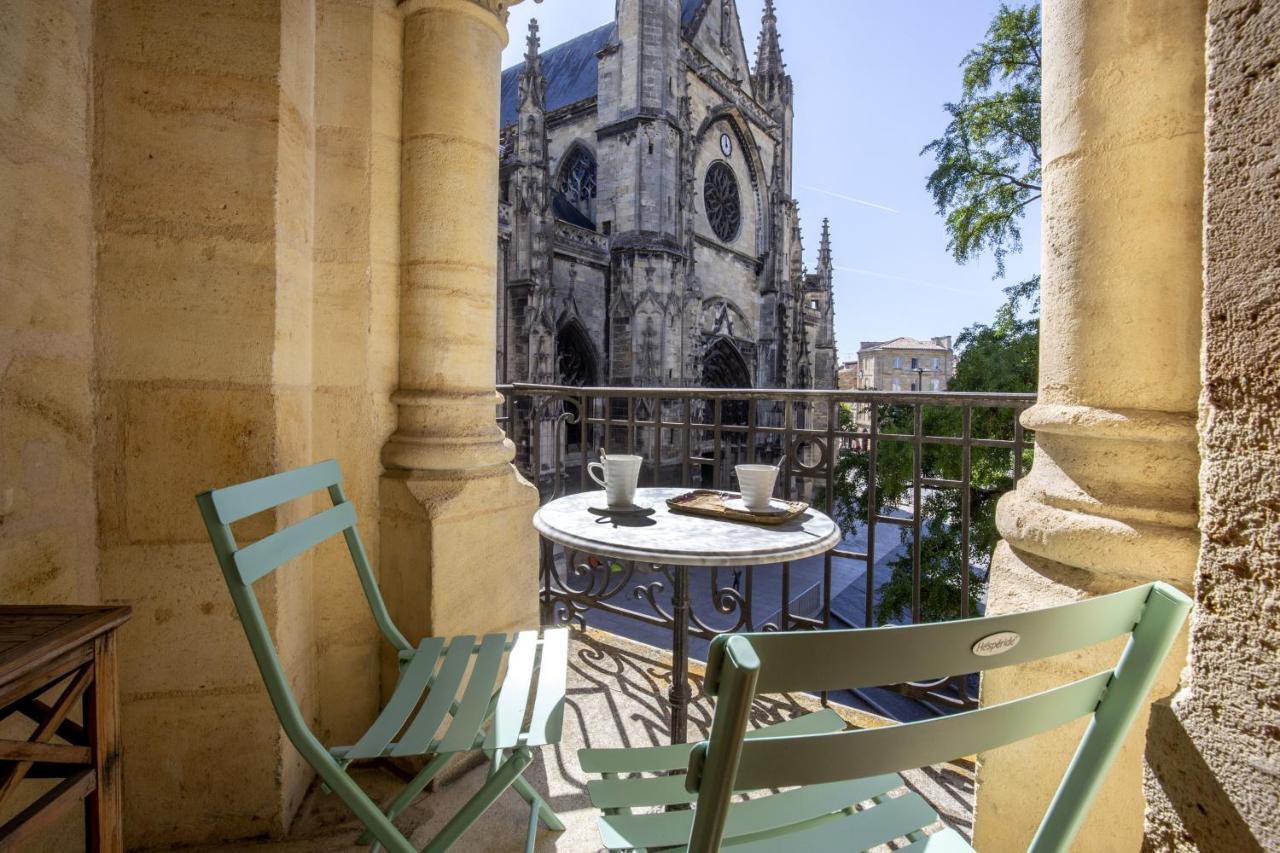 Centre Historique, Appartement Climatise Avec Terrasse บอร์โด ภายนอก รูปภาพ
